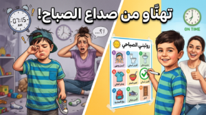 روتين الصباح للأطفال