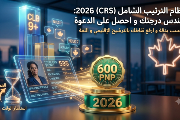 نظام الترتيب الشامل (CRS) 2026: كيف تحسب نقاطك بدقة وترفعها للحصول على الدعوة
